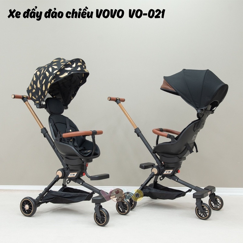 Xe đẩy đảo chiều gấp gọn Vovo VO 021
