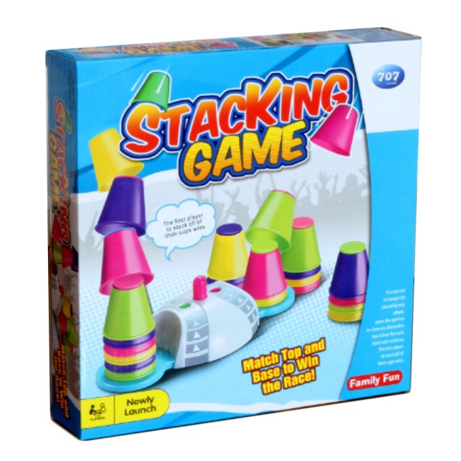 Jabi Toys - Trò chơi trí tuệ xếp cốc Logic - Stacking Cup Game - Game gia đình Tomcityvn