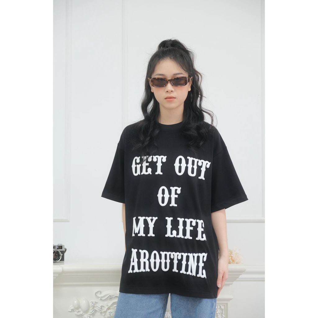ÁO PHÔNG FORM RỘNG get out , ÁO THUN TAY LỠ FORM RỘNG ULZZANG