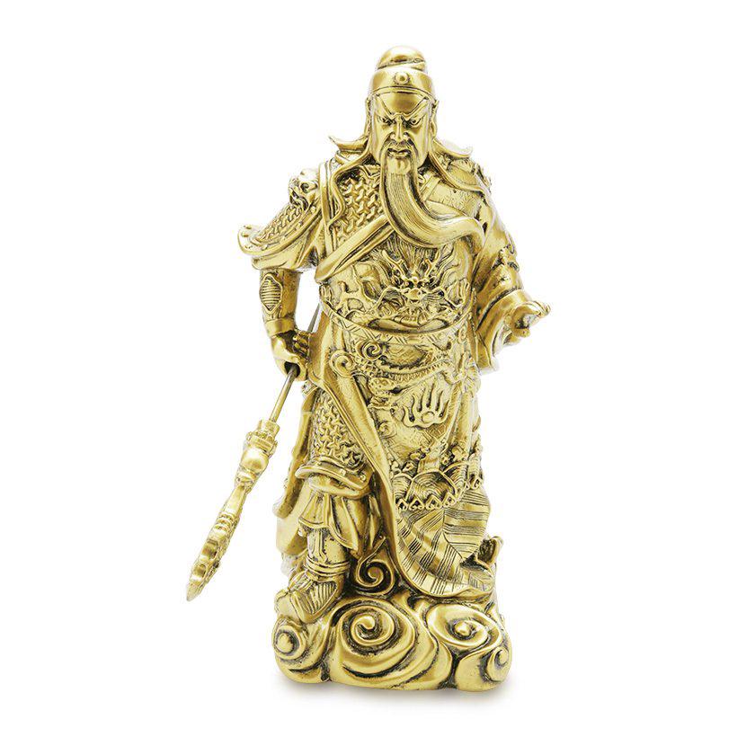 Tượng Quan Công đứng 31x15cm