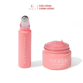 Bộ đôi dưỡng môi hồng căng mọng: Lip Oil 10ml + Lip Balm 15ml [HLCB4]