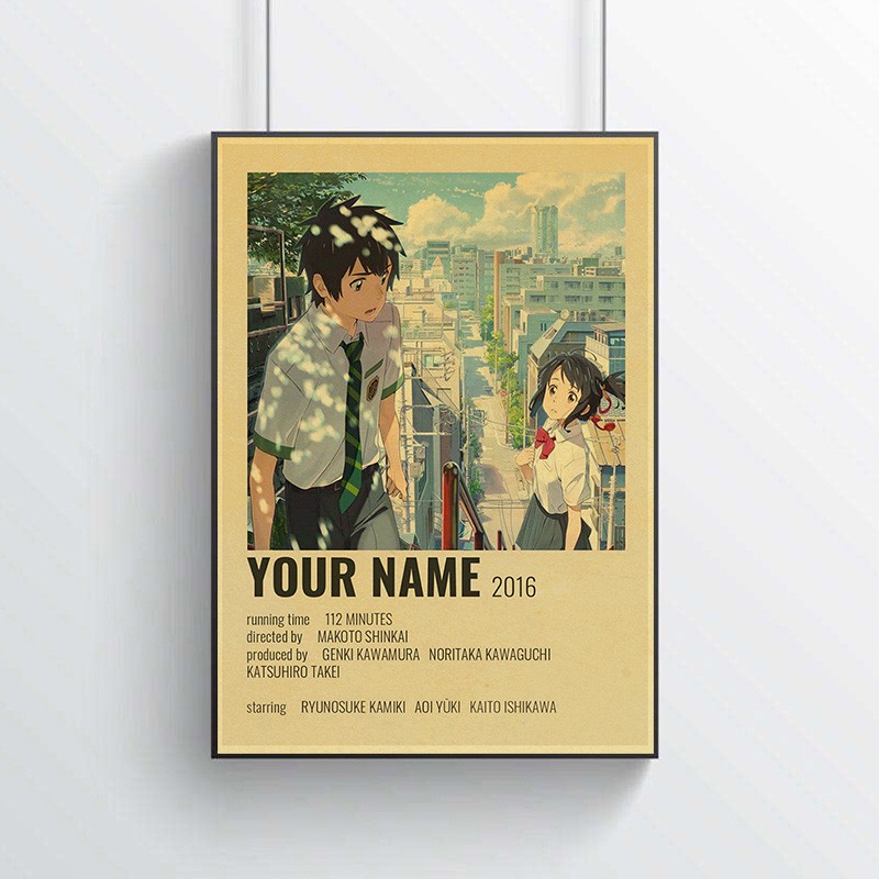 Poster Treo Tường In Hình Nhân Vật Phim Kill Bill / Pulp Fition