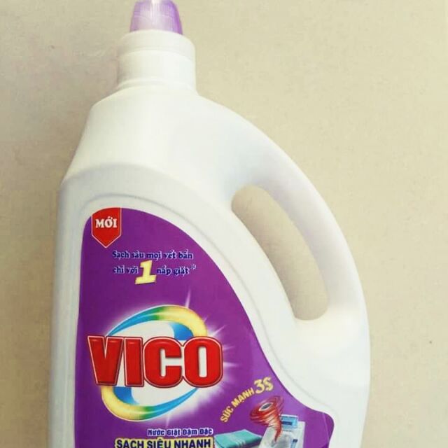 Nước giặt vico can 5l