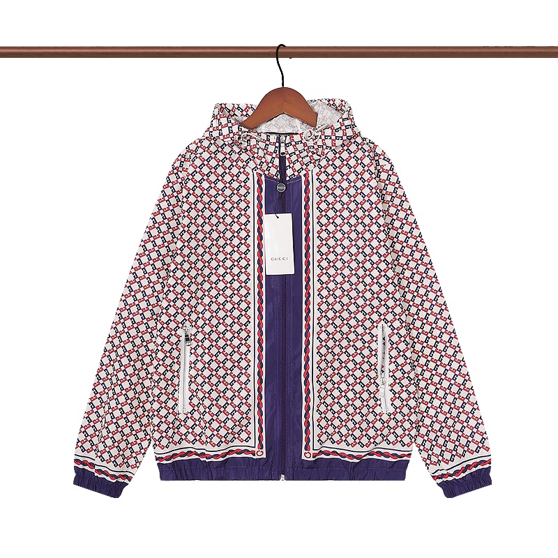 ❤❀  ❤ Gu-c--------Áo Khoác Cardigan Tay Dài Chống Nắng In Họa Tiết Độc Đáo Thời Trang Cho Cặp Đôi