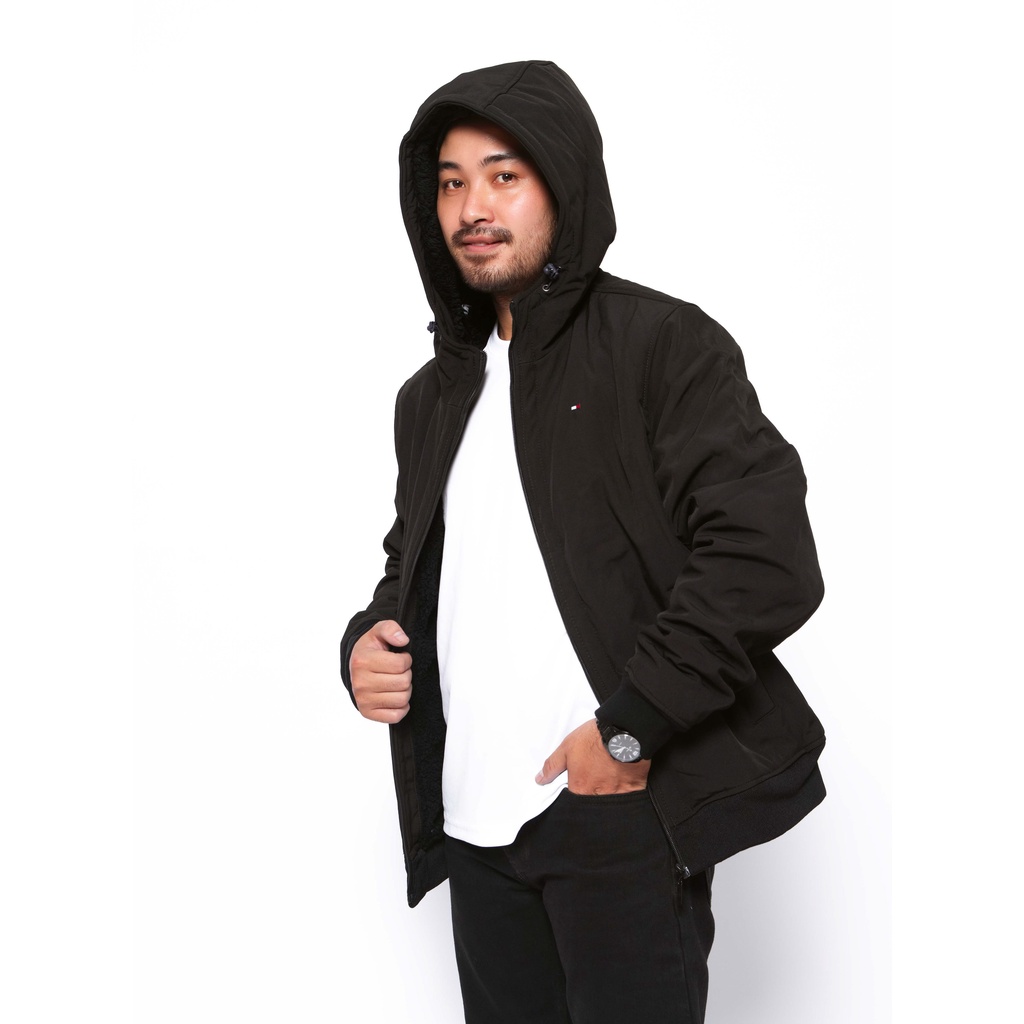 Áo khoác nam Tommy lót lông cản gió cản nước hàng loại 1