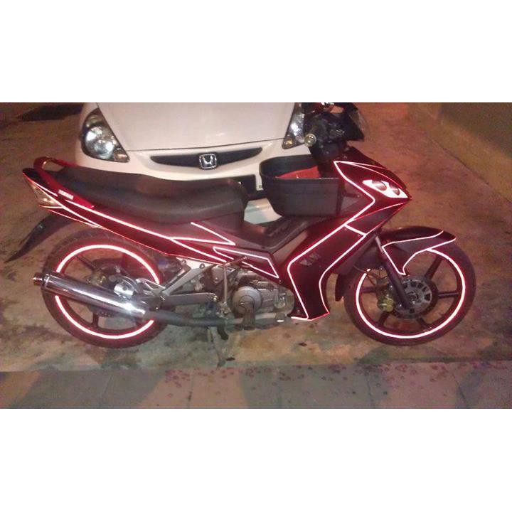[Nhập AU12K giảm 12K đơn từ 99K]cuộn DECAL phản quang nhiều màu
