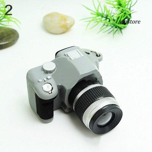 Móc Khóa Gắn Camera Mini Có Đèn Led Dễ Thương