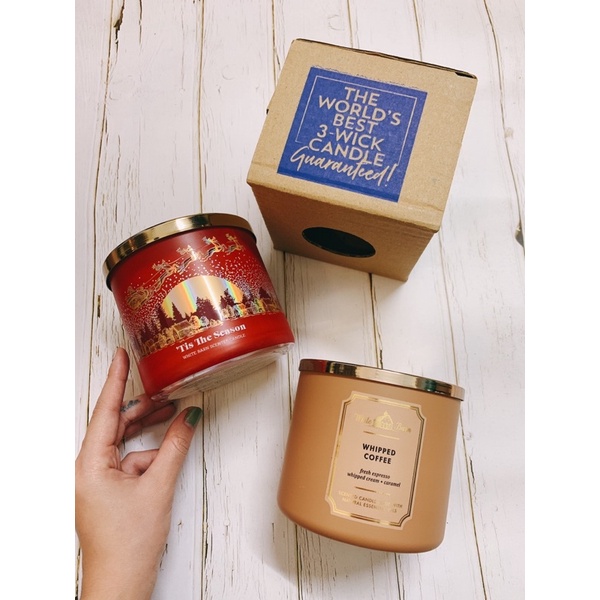 SET QUÀ TẶNG MỌI DỊP - Nến thơm Bath and Body Works - tặng kèm diêm đốt GOOD DAY