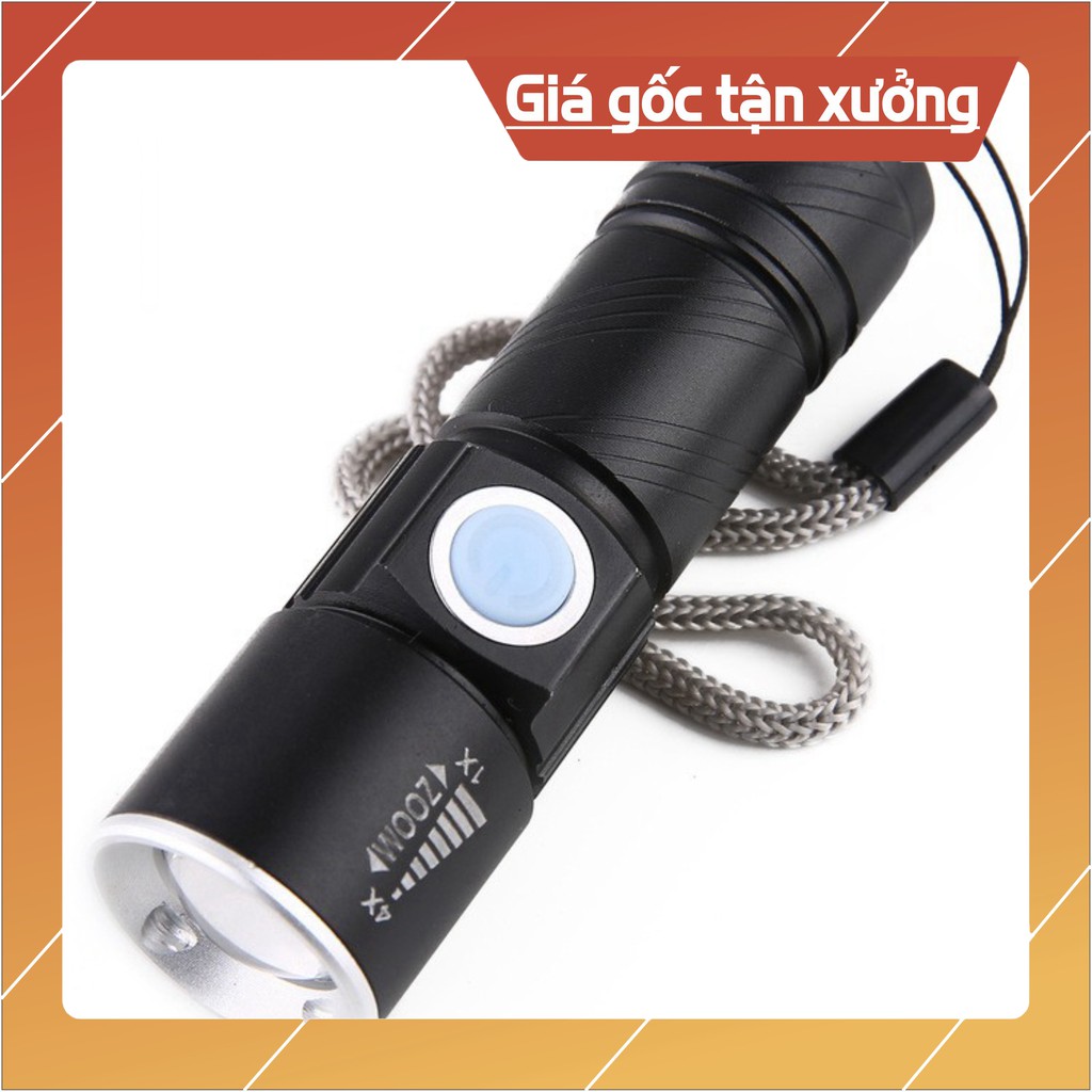 (Xả Hết)  Đèn pin mini zoom siêu sáng CREE - 6699 (Mua Ngay)