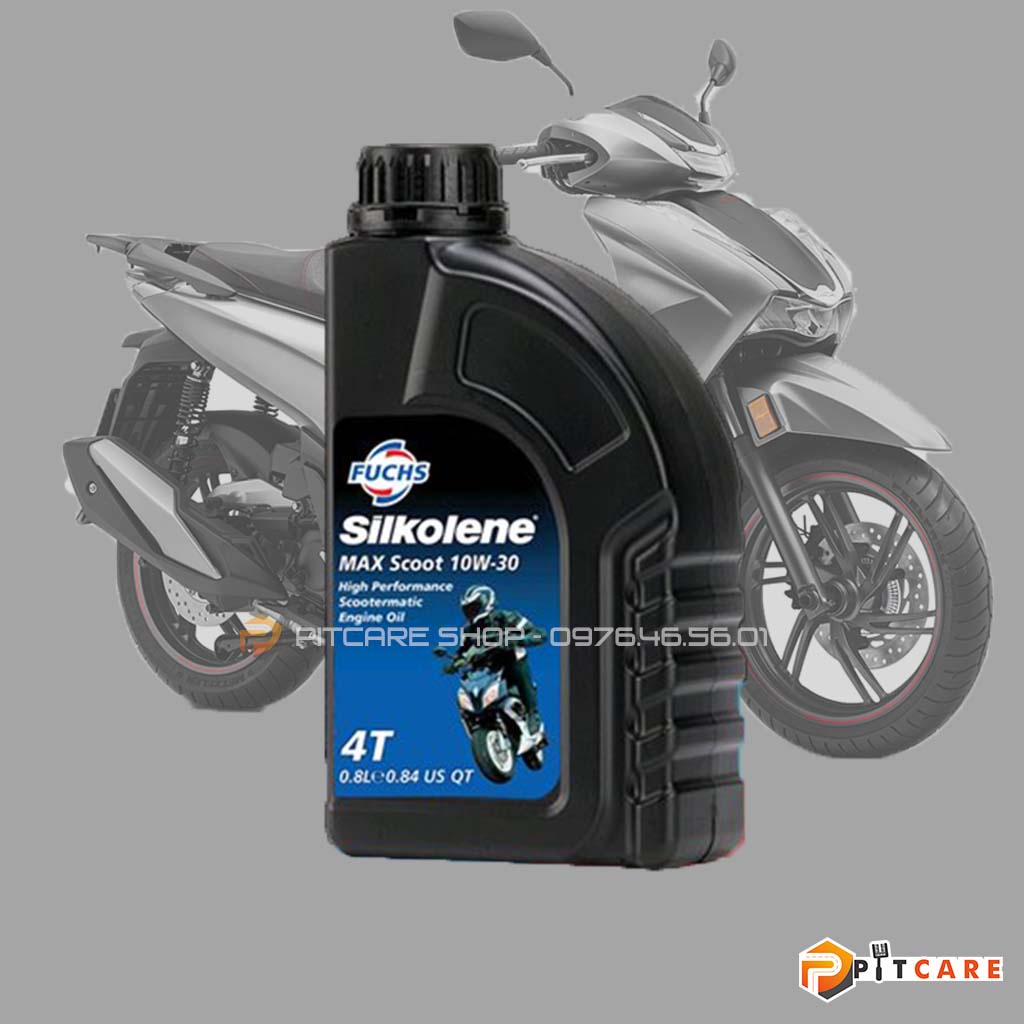 Nhớt Fuchs Silkolene Pro 4 10W40 10W30 Tem UK 3 Lớp Nhập Khẩu Chính Hãng