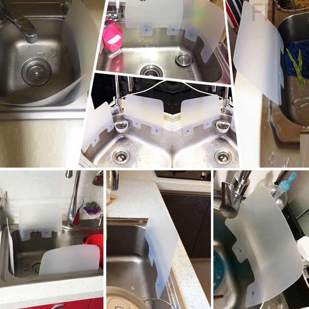 Tấm Chắn Bảo Vệ Bồn Rửa Chén Chống Văng Nước Tiện Dụng
