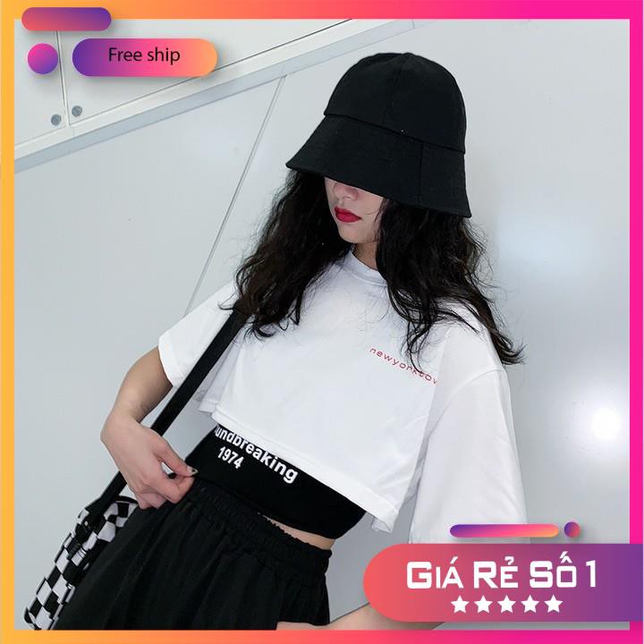 [Mã FAMAYWA giảm 10K đơn 50K] Áo Thun Croptop GROUNDBREAKING 1974 - Set Croptop 2 món | BigBuy360 - bigbuy360.vn