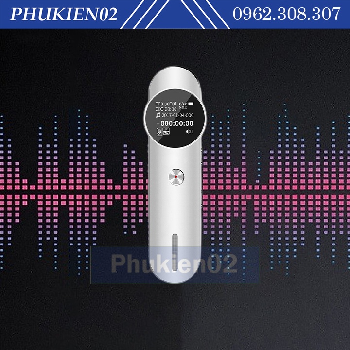 Máy Ghi Âm Chuyên Nghiệp Cao Cấp GA819 Bộ Nhớ Trong 8GB - Digital Voice Recorder - GA819