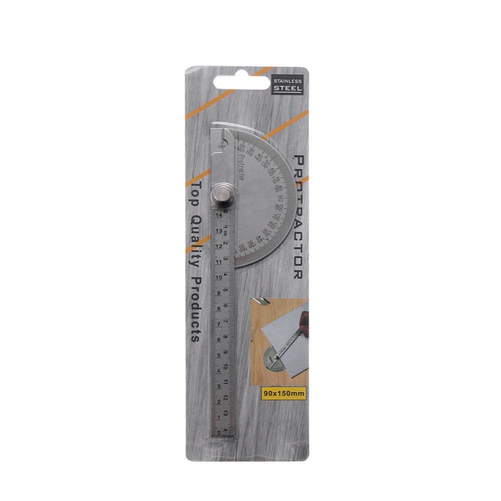 KUNHEV Thước Đo Góc 180 Độ 14.5cm Chuyên Dụng Cao Cấp