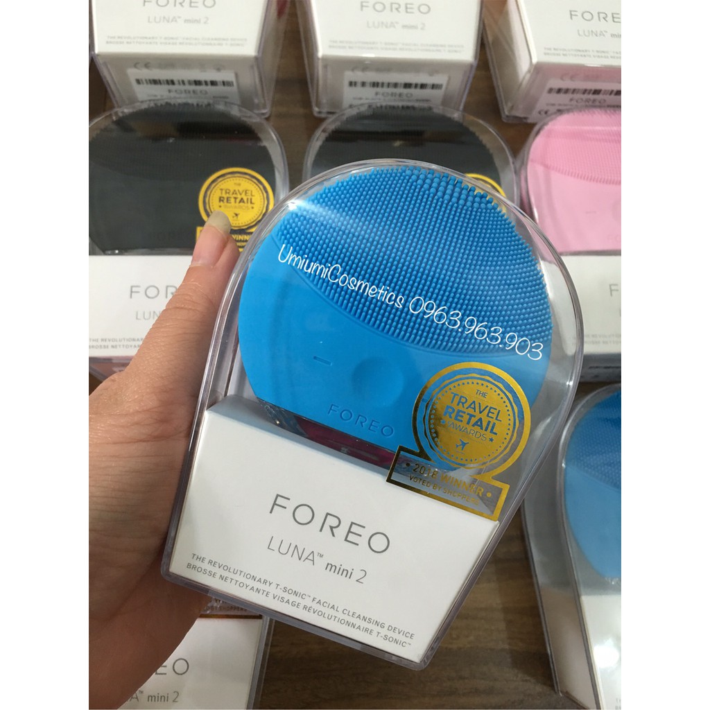 [CÓ SẴN - BẢO HÀNH] MÁY RỬA MẶT FOREO LUNA MINI 2 | BigBuy360 - bigbuy360.vn