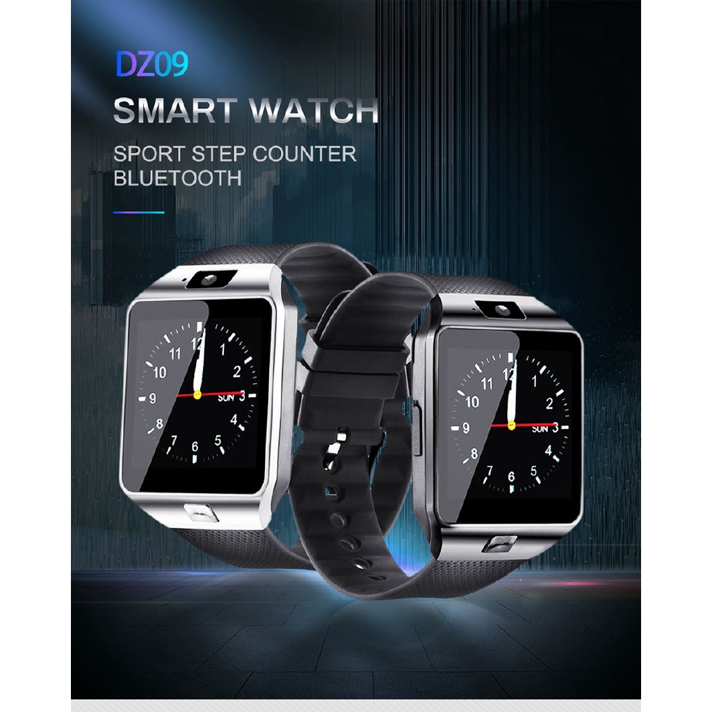 Smart Watch DZ09 Smart Clock Support TF SIM Camera Men Women Sport Bluetooth Camera Wristwatch For Android