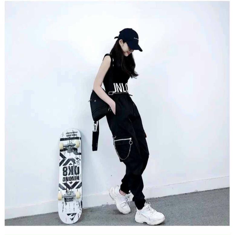 [ Form Chuẩn- Cực Chất ] Quần jogger túi hộp vải cotton dày đẹp co giãn form 50-70kg Hottrend 2021 | BigBuy360 - bigbuy360.vn