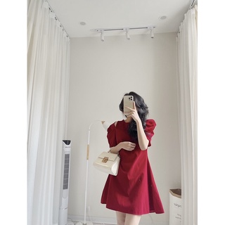 Váy khoét vai giọt lệ by samhyewear