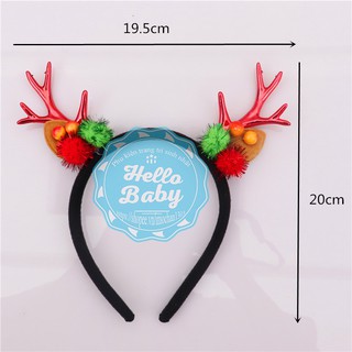Bờm Noel Sừng Tuần Lộc - HelloBaby