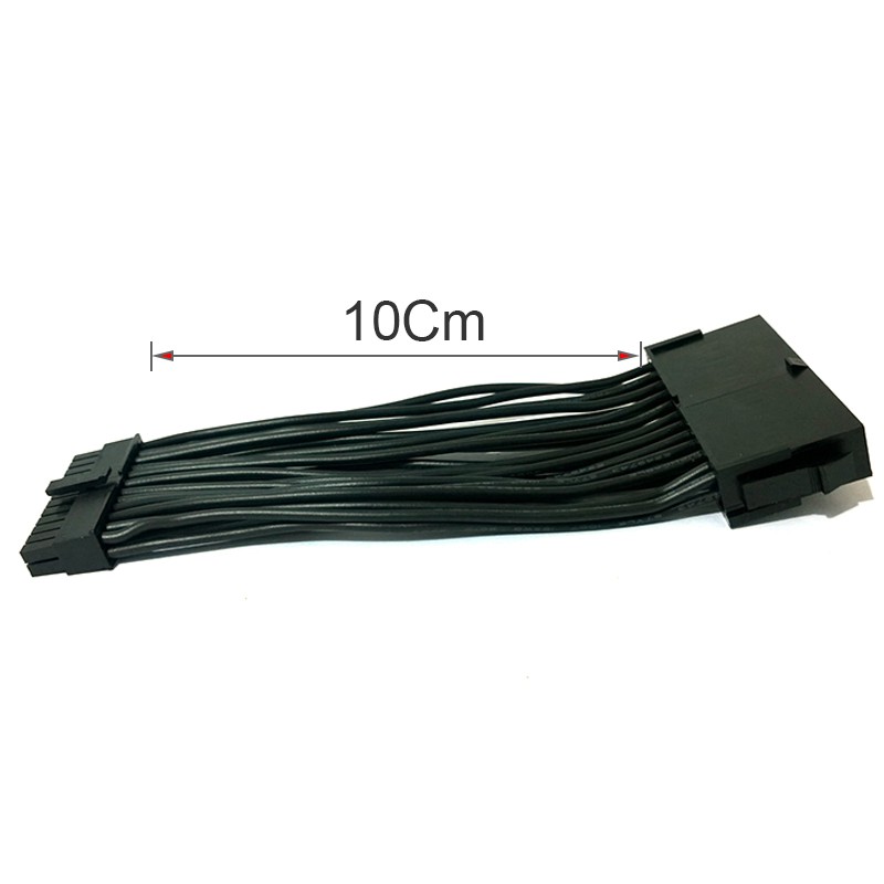 Dây cáp đổi nguồn 24PIN ATX PSU Female ra 24PIN mini Male cho máy PC đồng bộ HP HP-24M-24S.v.v. 10Cm
