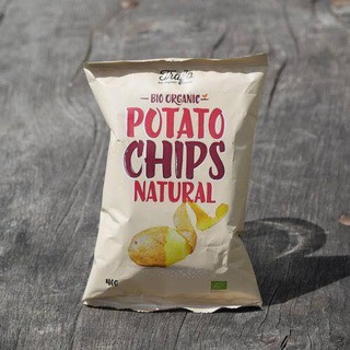 Snack khoai tây có muối hữu cơ Trafo - 125g