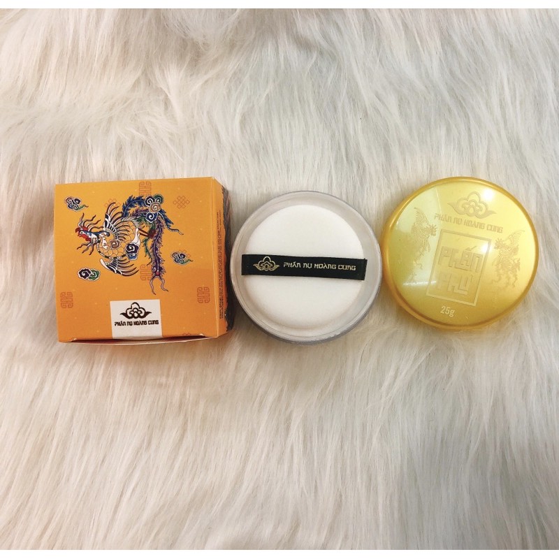 [Mã LT50 giảm 50k đơn 299K] Phấn Phủ Tinh Chất Ngọc Trai Phấn Nụ Hoàng Cung (Màu da/ Màu trắng) 25gr/hộp | BigBuy360 - bigbuy360.vn