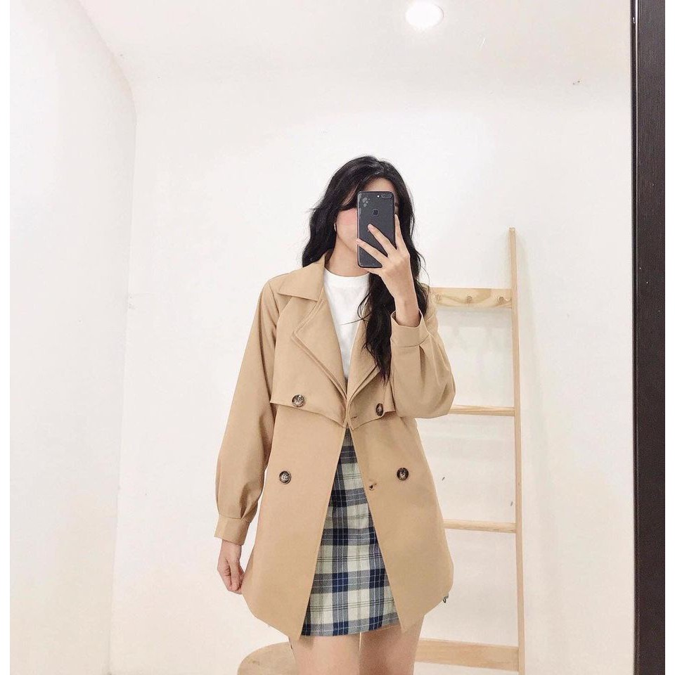 Aó khoác kaki tay bo | BigBuy360 - bigbuy360.vn