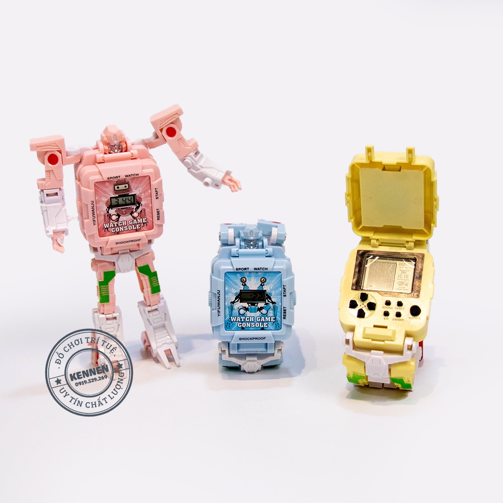 Đồ chơi đồng hồ robot biến hình loại to