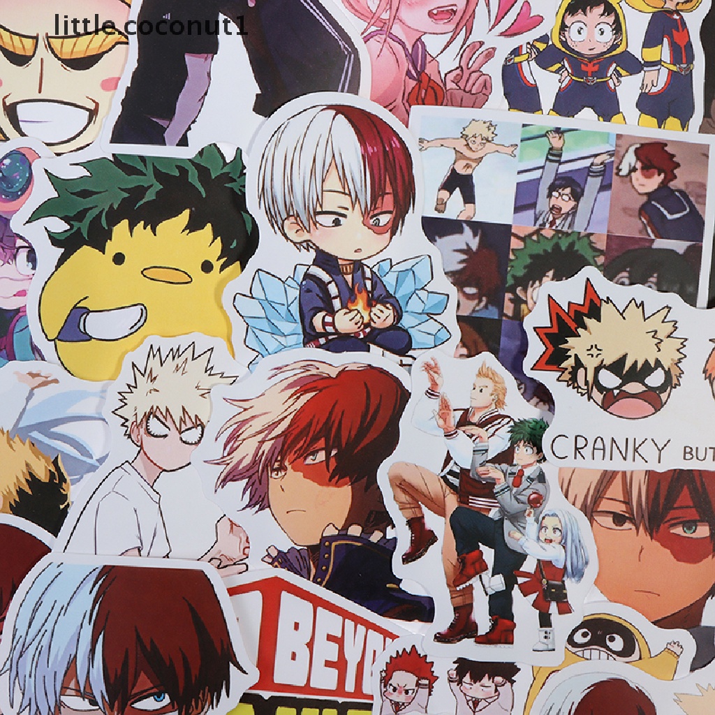 Set 50 Nhân Vật anime My Hero Academia Độc Đáo Sống Động