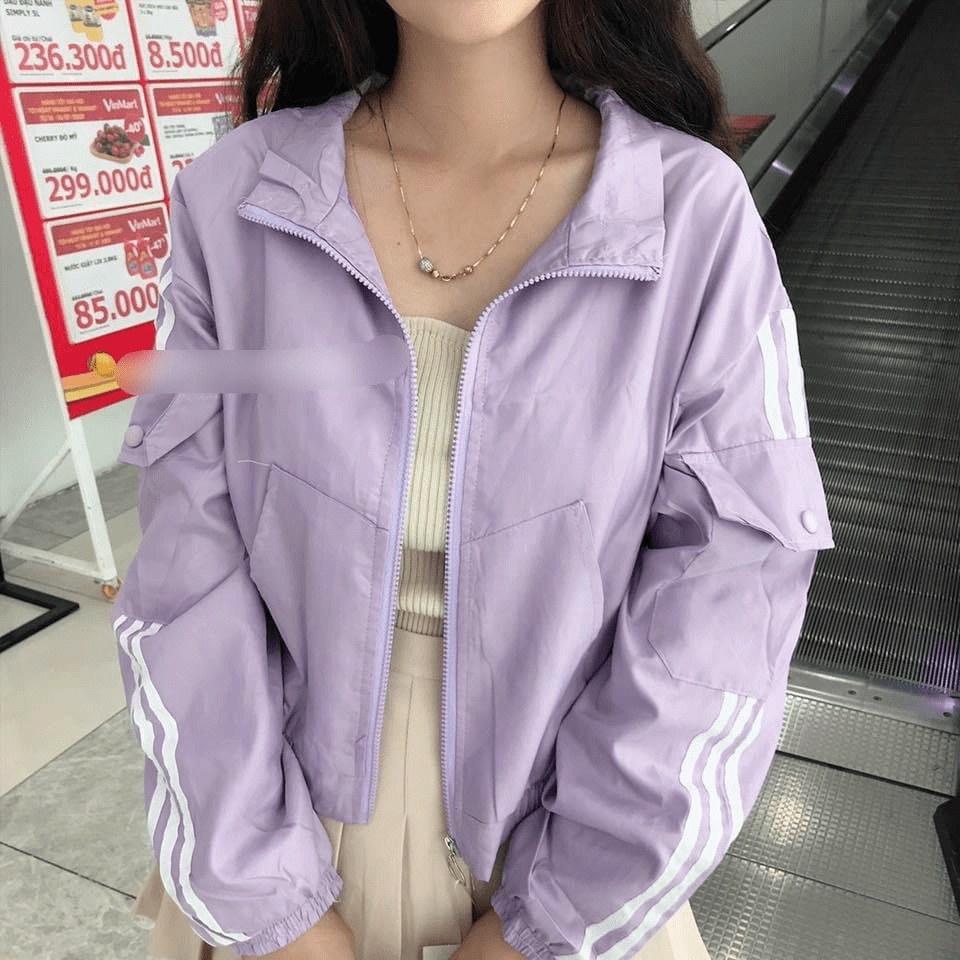 Áo Khoác Nữ Chất Dù Nhẹ Cao Cấp Thoáng Khí Siêu Đẹp -NH989  - ĐĂNG QUANG FASHION