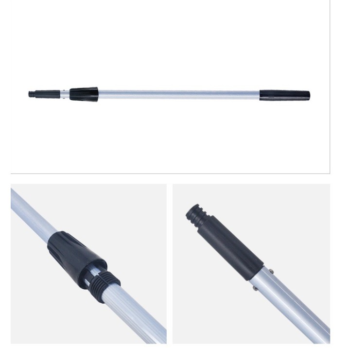 Bộ gạt kinh inox 35cm + 1 bông thỏ 35cm +1 cây nối nhôm 2 khúc 120cm