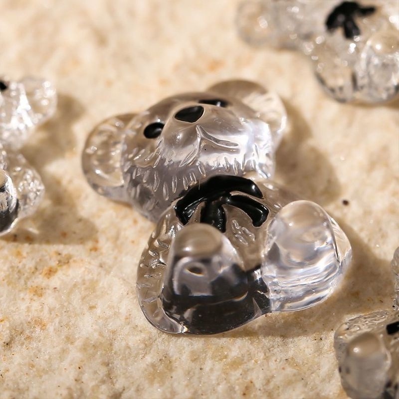 Set 1/5 Thạch Gấu Hoạt Hình 3D Trang Trí Móng Tay