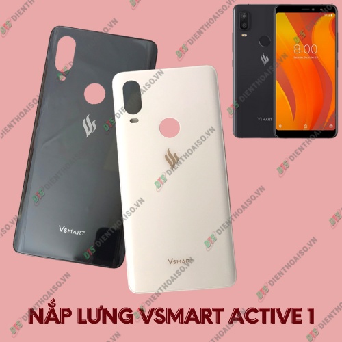 Nắp lưng vsmart active 1 đen , trắng