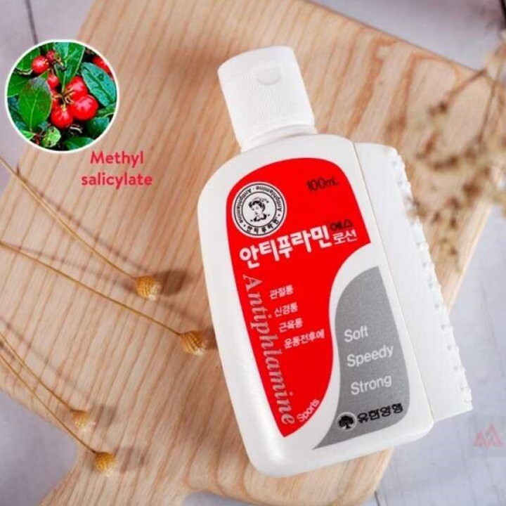 Dầu Xoa Bóp Hàn Quốc ANTIPHLAMINE 100ml - Gel massage cực kỳ hiệu nghiệm