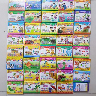 [36 chủ đề] - Flash Card song ngữ Anh Việt – Lô tô cho trẻ mầm non [Liên hệ chọn mẫu]