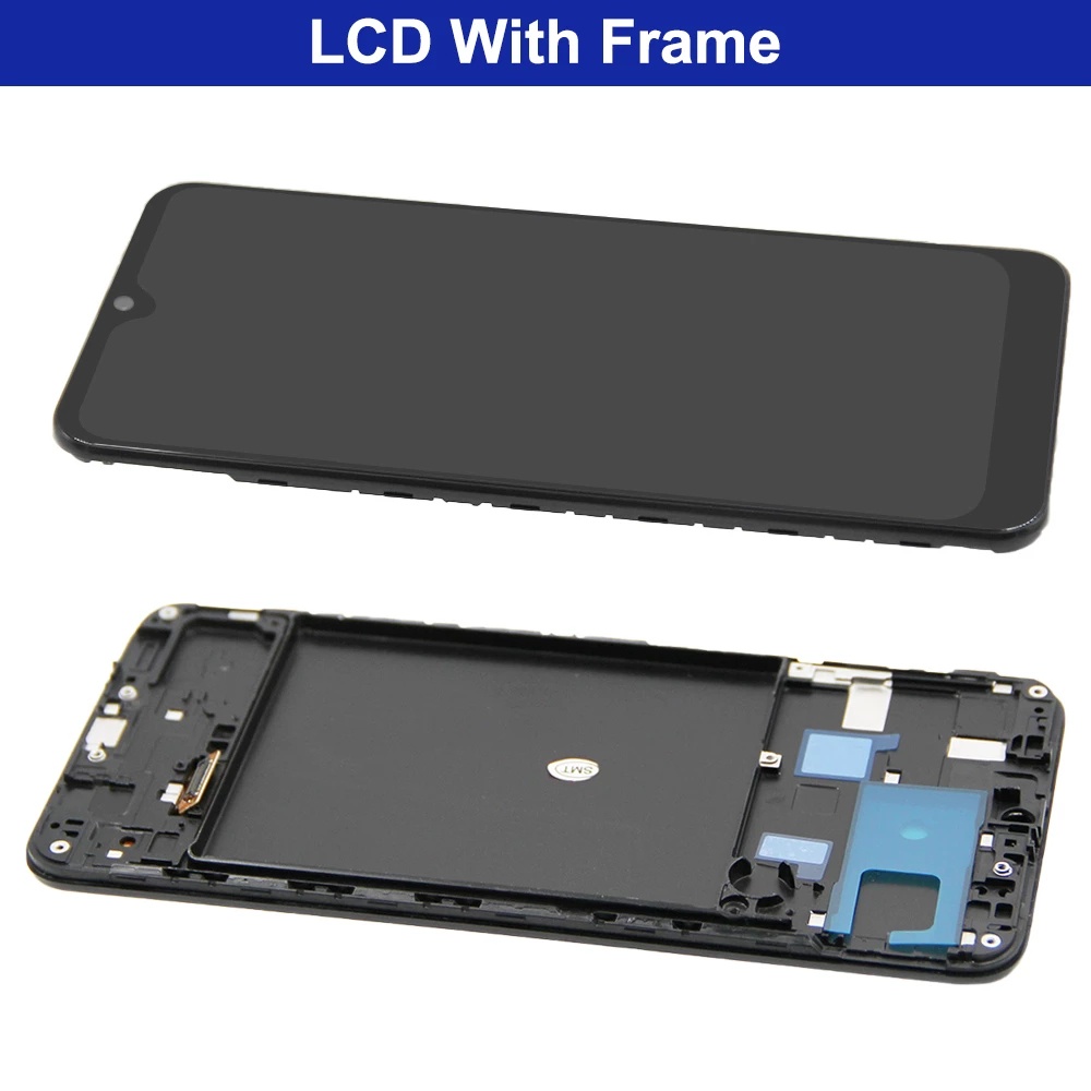 Màn hình LCD cho Samsung Galaxy A20 A205 SM-A205F A205FN với cụm máy số hóa màn hình cảm ứng A205GN A205S A205YN Thay thế đã được kiểm tra 100%