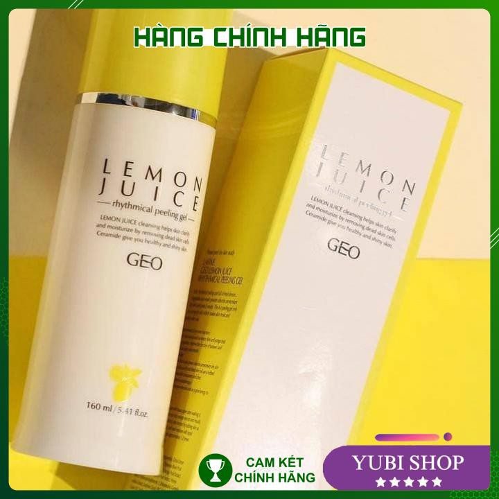 [HÀNG AUTH] TẨY DA CHẾT GEO HÀN QUỐC - TẨY DA CHẾT LÀM TRẮNG DA - GEO LEMON JUICE RHYTHMICAL PEELING GEL