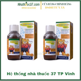 Fitobimbi Ferro C 200ml - Bổ sung sắt và kẽm Ferro C cho bé, Nhập khẩu nguyên hộp từ Italy