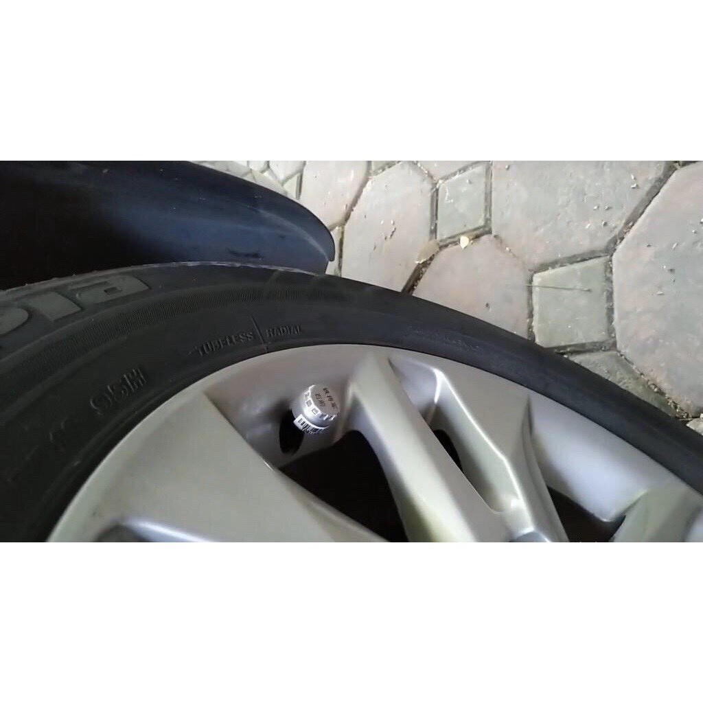Cảm biến áp suất lốp Steelmate E3 van gắn ngoài TPMS màn pin năng lượng mặt trời ren kim loại lắp đặt 3 phút