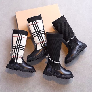 Boot Bé Gái Cao Cổ Cá Tính
