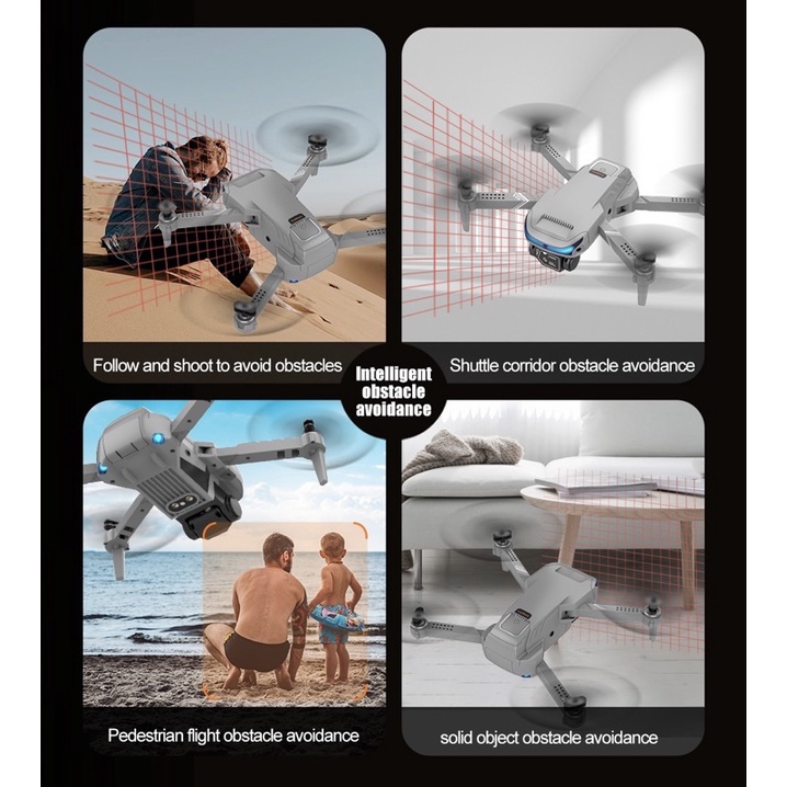Flycam XT9 có 2 camera 4k, cảm ứng vật bay, điều khiển camera đang bay,pin bay lâu