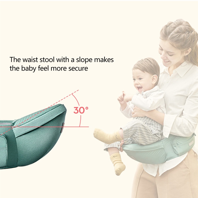 Đai Địu Em Bé Thiết Kế Đeo Hông Tiện Dụng Cho Đi Du Lịch