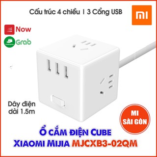 Ổ cắm điện Cube Xiaomi Mijia Có Dây (MJCXB3-02QM)