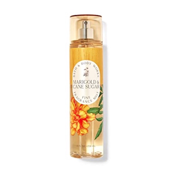 Xịt Thơm Toàn Thân Bath & Body works-MARIGOLD & CANE SUGAR
