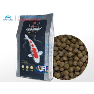 Cám Siêu Tăng Trưởng Aquamaster Hi Growth Bao 10kg Size L. Thức Ăn Giúp Koi Phát Triển Nhanh Chóng Khỏe Mạnh