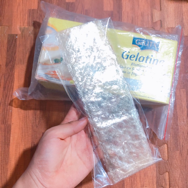 Lá Gelatine Gelita Đức Hộp 1000g