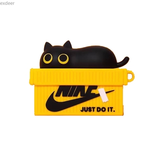 Cute Cat Suitable for Airpods Pro Protective Case 1/2 Silicone Apple Bluetooth Headset Case