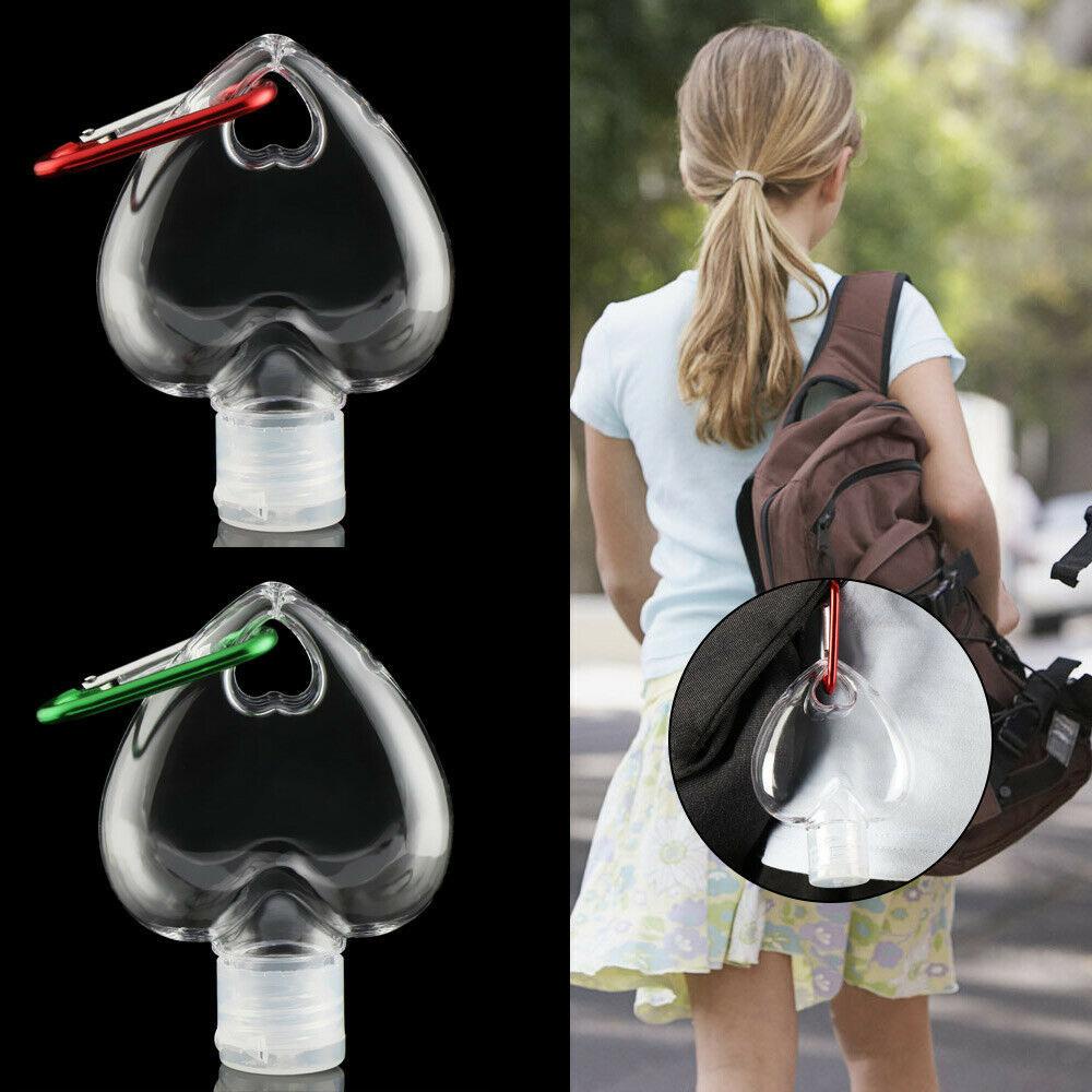 Chai Xịt Rỗng Đựng Mỹ Phẩm Du Lịch Kèm Móc Khóa Tiện Dụng