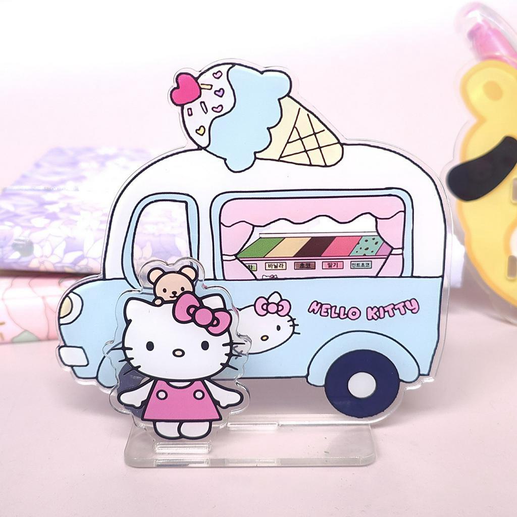 Mô hình standee acrylic Sanrio Gà Rán Cay Ngọt đáng yêu dễ thương để bàn trang trí