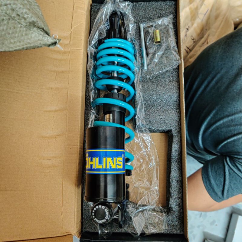 Phuộc OHLINS bình dầu lắp VARIO MIO SHMODE VISION LEAD Janus....